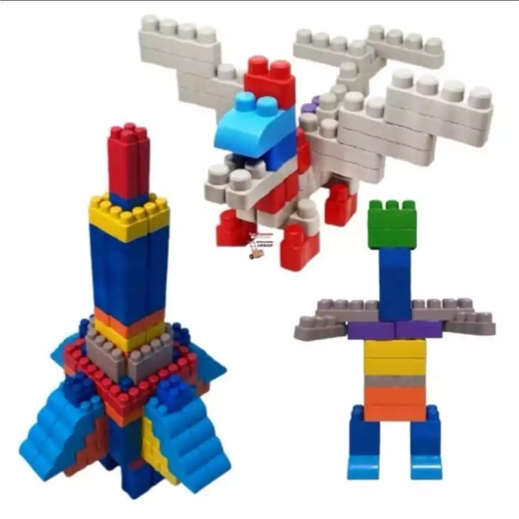 Blocos de Montar 280 Peças com Caminhãozinho | Brinquedo Educativo Criativo para Crianças – Play Gump